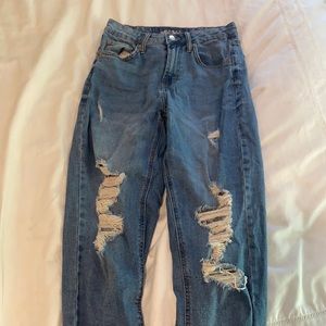 High Rise Mom Jeans